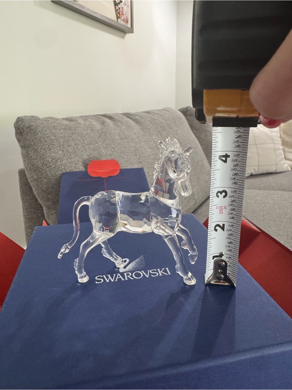 Swarovski Clear Crystal Horse Figurine